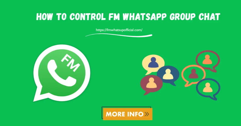 Control Admin Features in FM WhatsApp Group Chat 2025